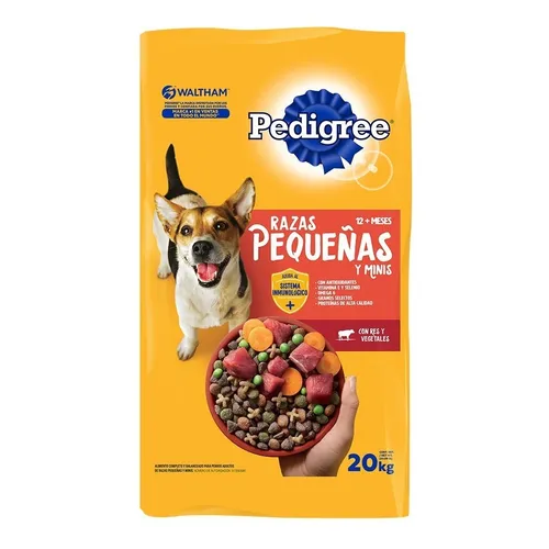 Alimento Pedigree Raza Pequeña 20kg